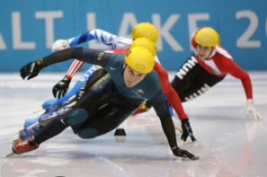 skating action shot – steve bradbury (1) Steven Bradbury Celebrity Speaker Gold Medalist